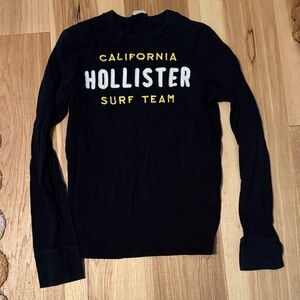 Hollister Navy LS Cotton shirt